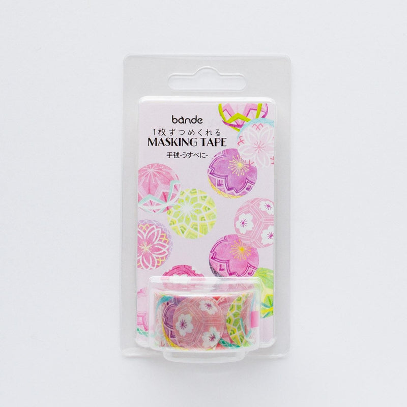 bande Masking Washi Roll Sticker -temari ball-