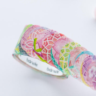 bande Masking Washi Roll Sticker -temari ball-