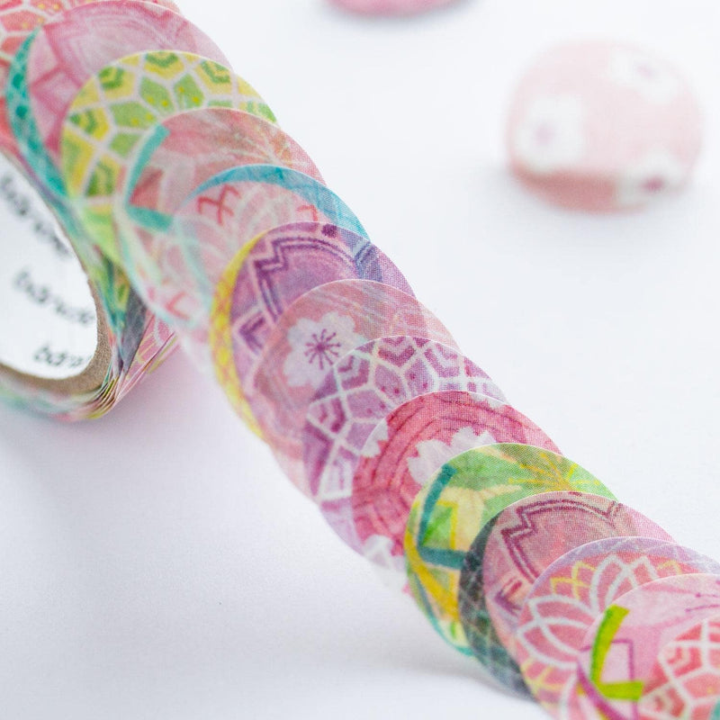 bande Masking Washi Roll Sticker -temari ball-