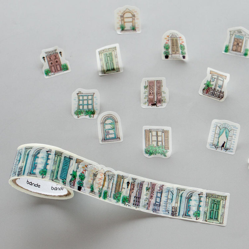 bande Masking Washi Roll Sticker -Windows and door-