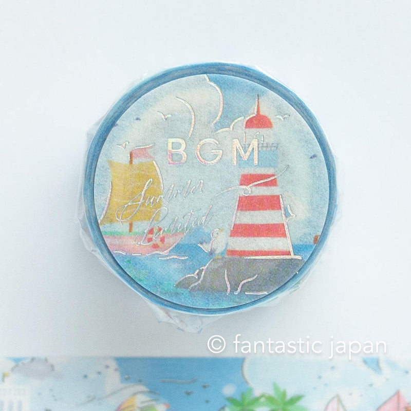 Washi tape -harbour in summer-