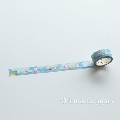 Washi tape -harbour in summer-