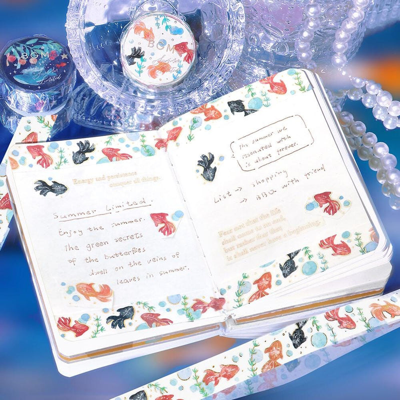 Washi tape -goldfish-