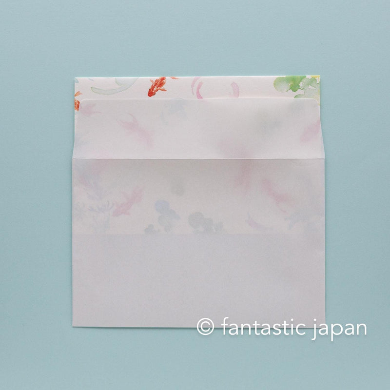 Summer letter set -goldfish-