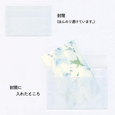 Summer letter set -penguin-
