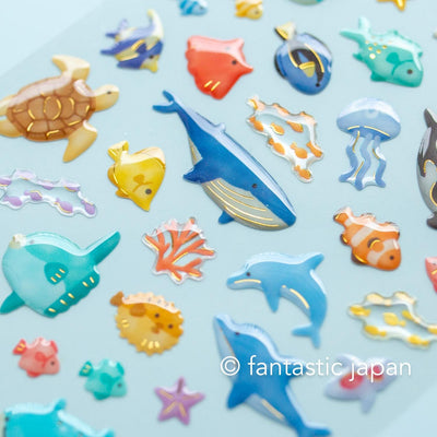 MIND WAVE summer drop sticker -sea paradise-