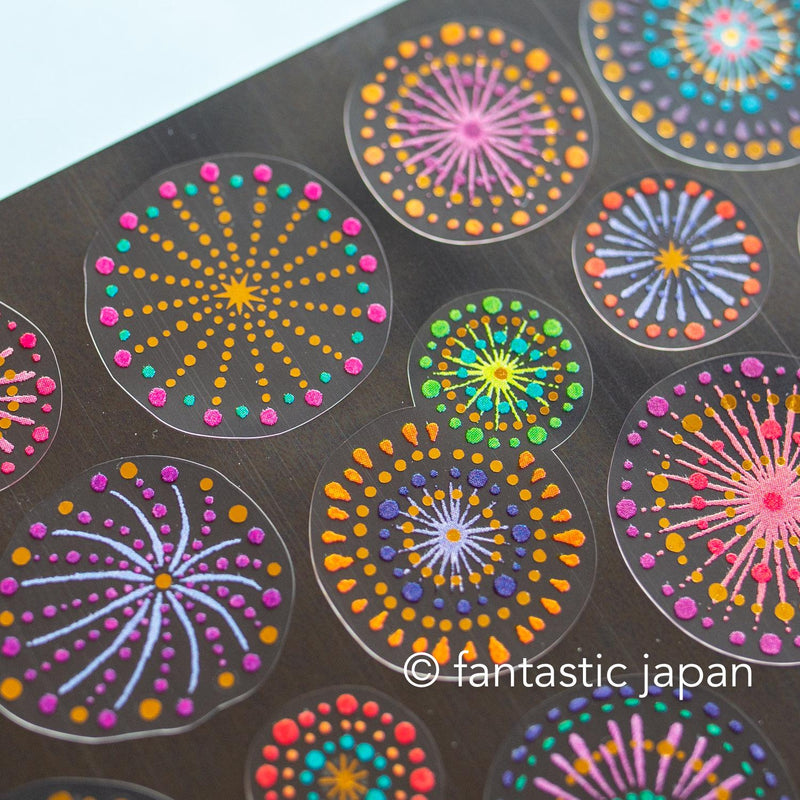 MIND WAVE summer sticker -fireworks-