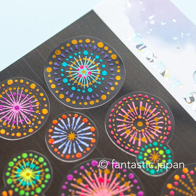 MIND WAVE summer sticker -fireworks-