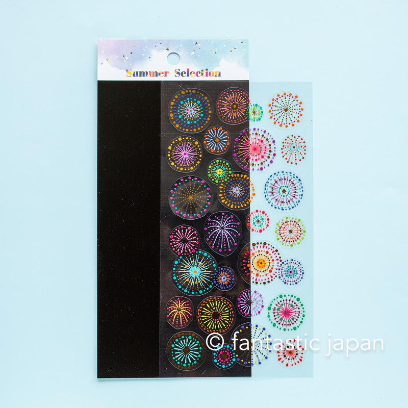 MIND WAVE summer sticker -fireworks-