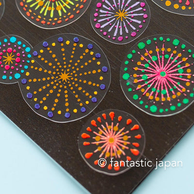 MIND WAVE summer sticker -fireworks-