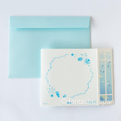 Sanrio summer greeting card  -sea paradise-