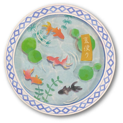 Summer mini card -goldfish-