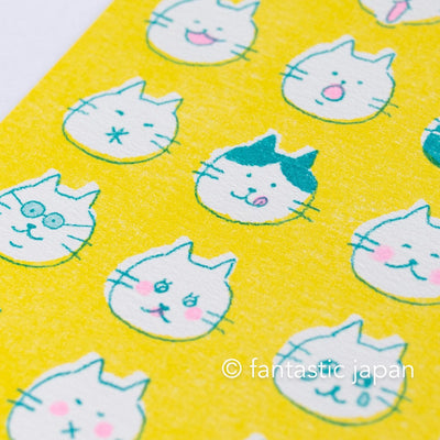 Post card -Feelings of cat- / Furukawa paper