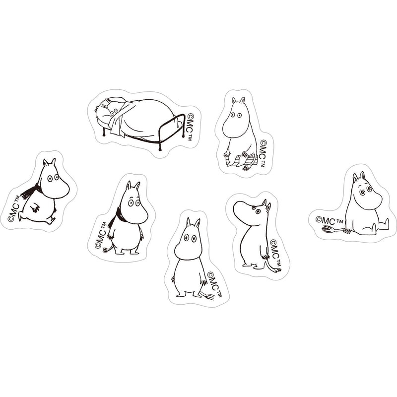 MOOMIN face sticker -ENNUI-