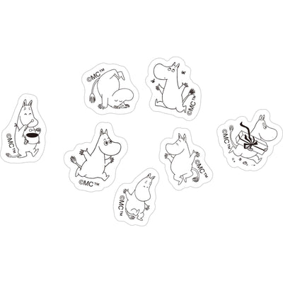 MOOMIN face sticker -HAPPY-