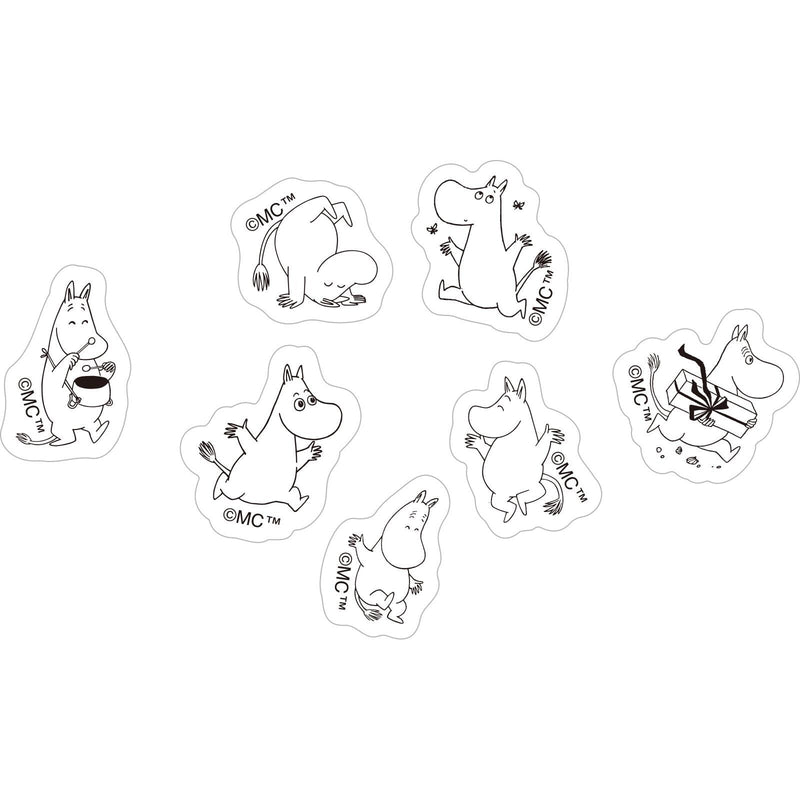 MOOMIN face sticker -HAPPY-