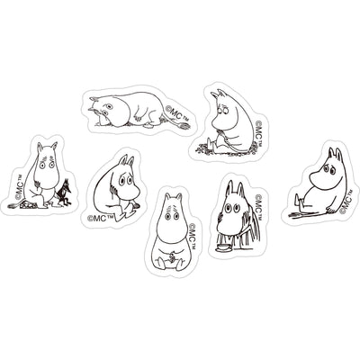 MOOMIN face sticker -THINKING-