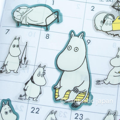 MOOMIN face flake sticker -ENNUI-