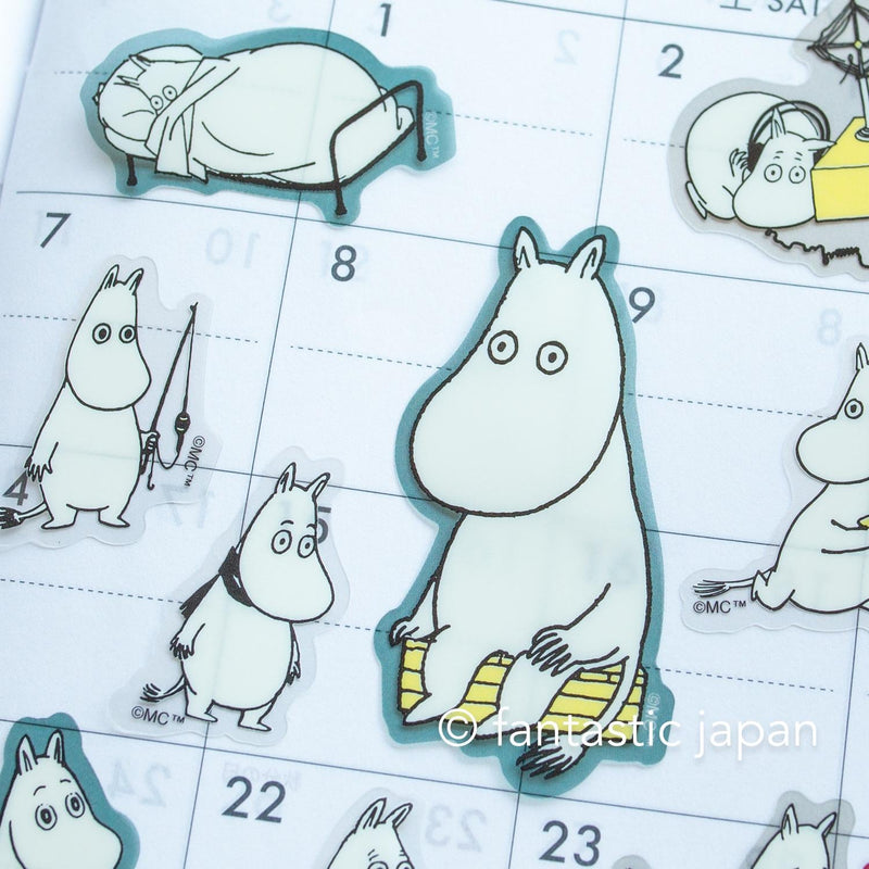 MOOMIN face flake sticker -ENNUI-
