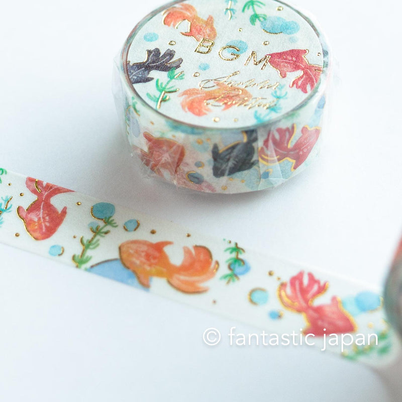 Washi tape -goldfish-