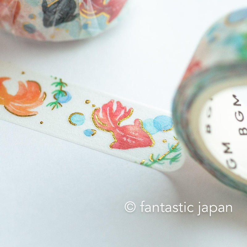 Washi tape -goldfish-