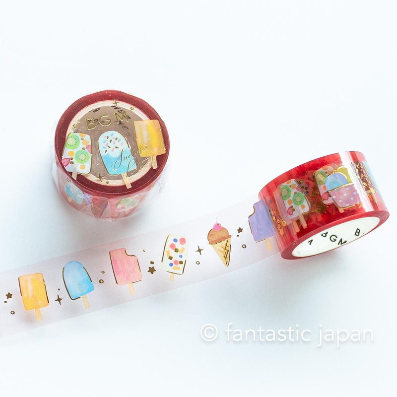 PET clear Tape -Ice candy-
