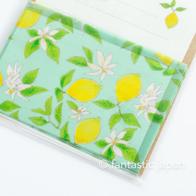 mini letter set / Clair -Citron-