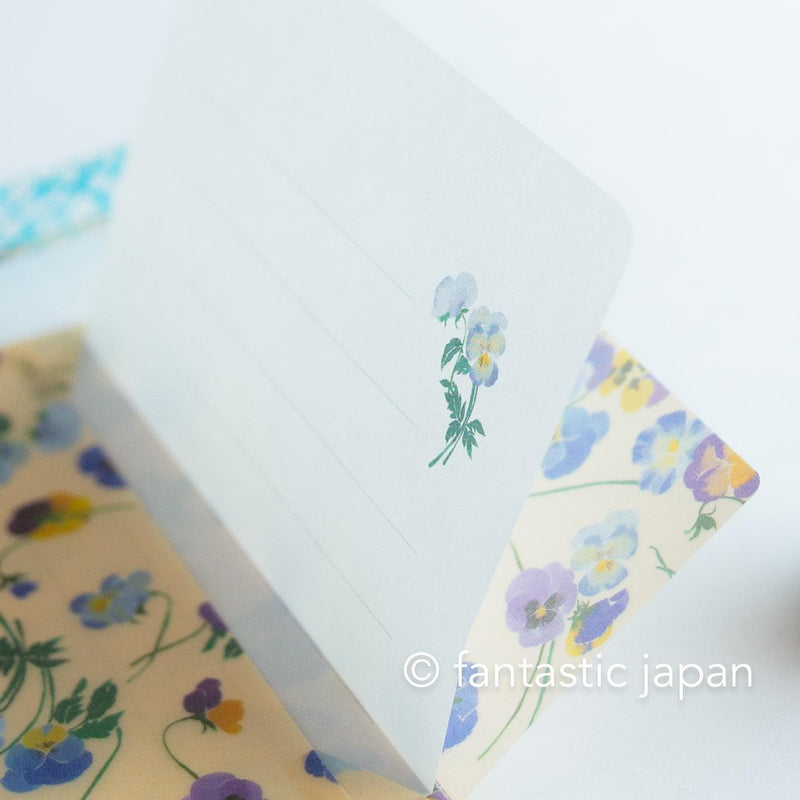 mini letter set / Clair -Viola-