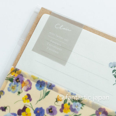 mini letter set / Clair -Viola-