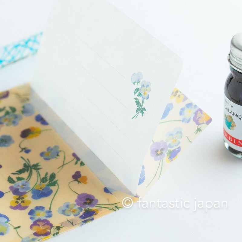mini letter set / Clair -Viola-