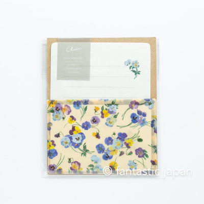 mini letter set / Clair -Viola-