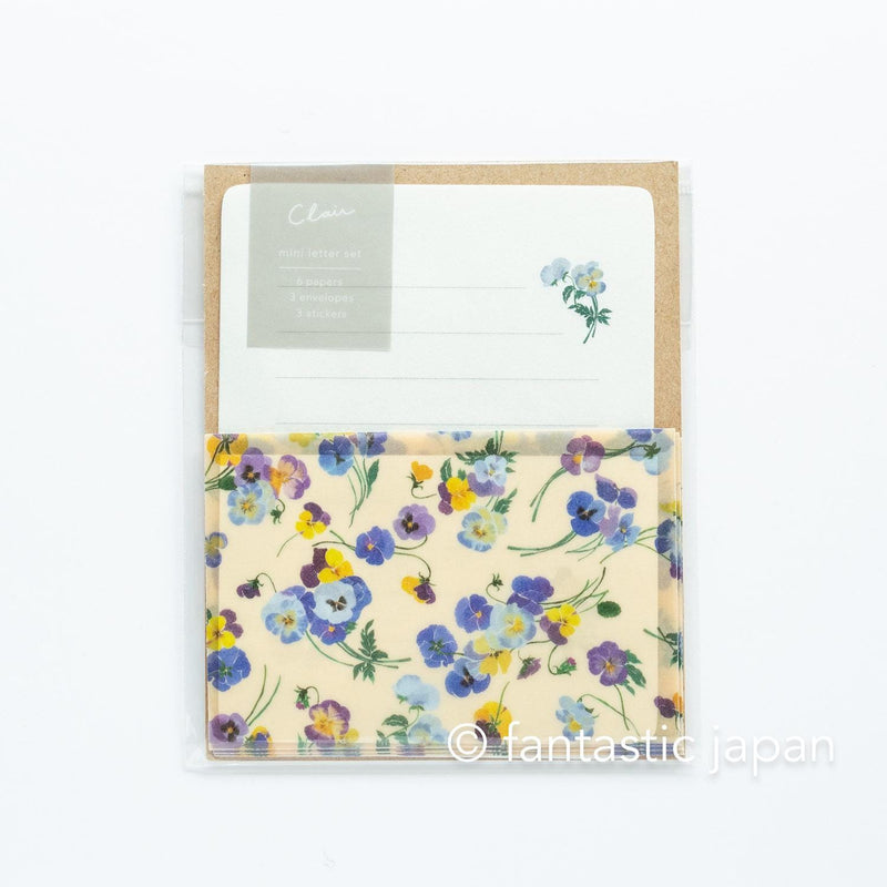 mini letter set / Clair -Viola-
