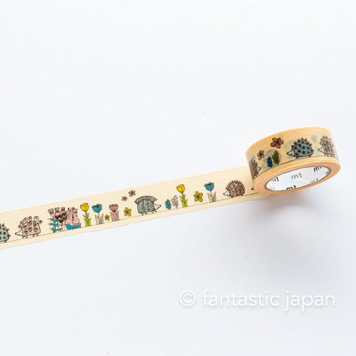 mt washi tape / Lisa Larson -Hedgehog garden-