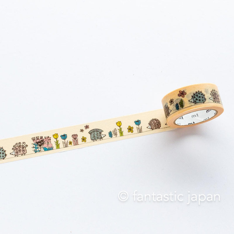 mt washi tape / Lisa Larson -Hedgehog garden-