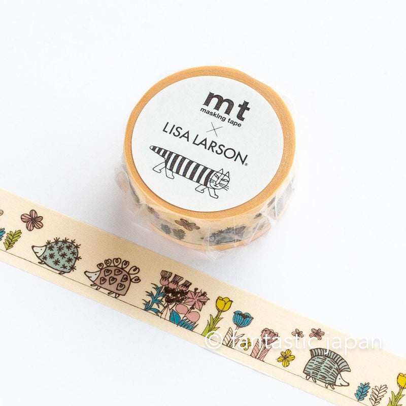 mt washi tape / Lisa Larson -Hedgehog garden-