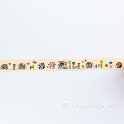 mt washi tape / Lisa Larson -Hedgehog garden-