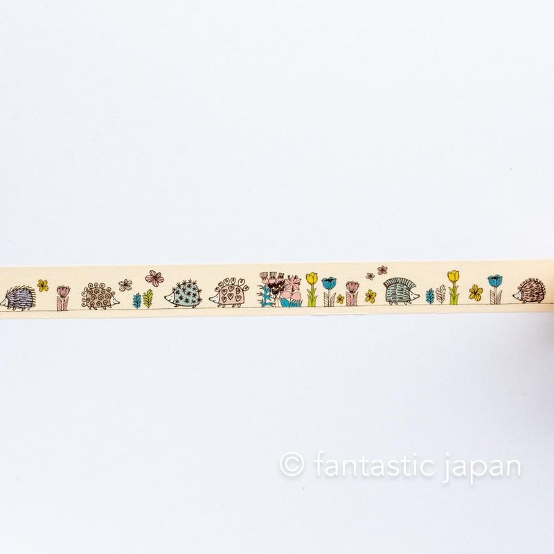 mt washi tape / Lisa Larson -Hedgehog garden-