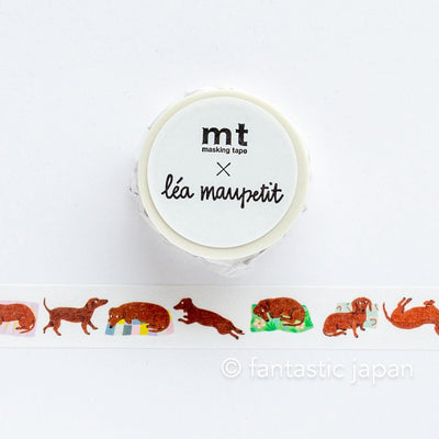 mt washi tape / Lea Maupetit -Sausage dog-
