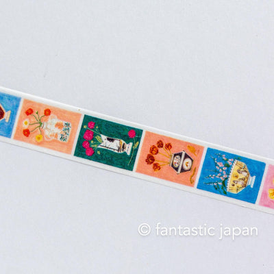 mt washi tape / Polly Fern -Flower-