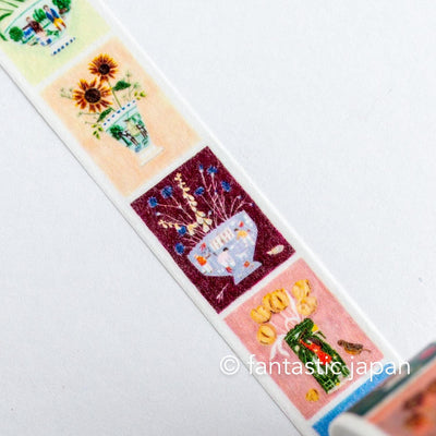 mt washi tape / Polly Fern -Flower-
