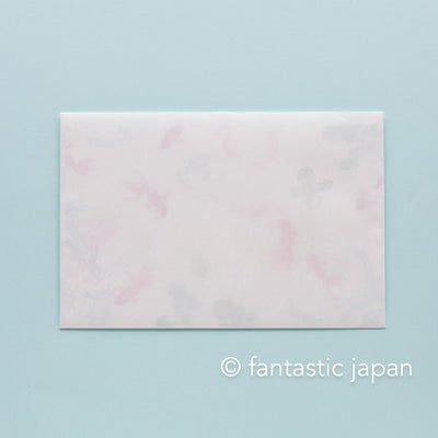 Summer letter set -goldfish-