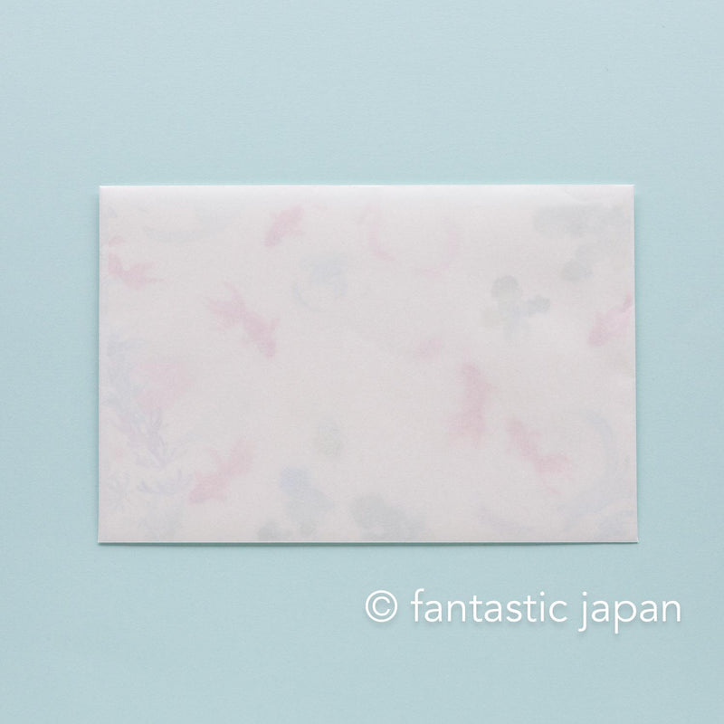 Summer letter set -goldfish-