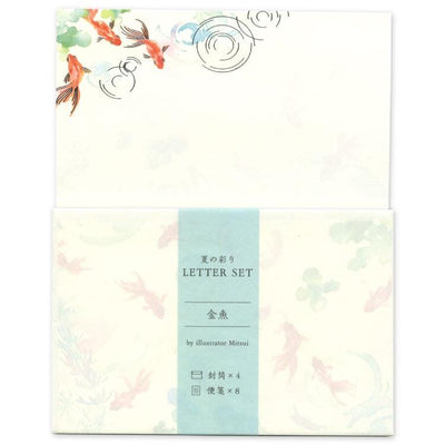 Summer letter set -goldfish-
