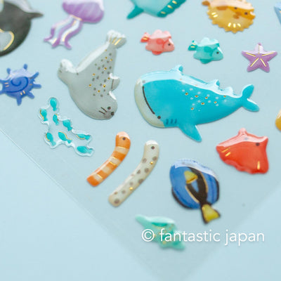 MIND WAVE summer drop sticker -sea paradise-