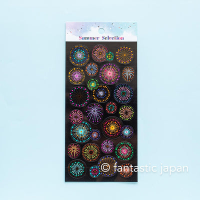 MIND WAVE summer sticker -fireworks-