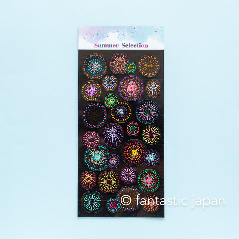 MIND WAVE summer sticker -fireworks-