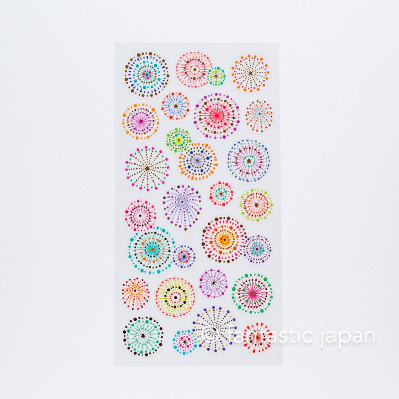 MIND WAVE summer sticker -fireworks-