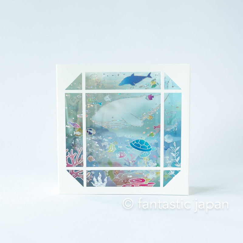 Sanrio summer greeting card  -sea paradise-