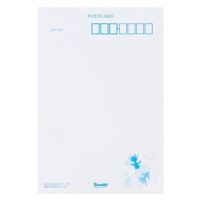 summer post card -cat nap on hot summer- / 5 sheets