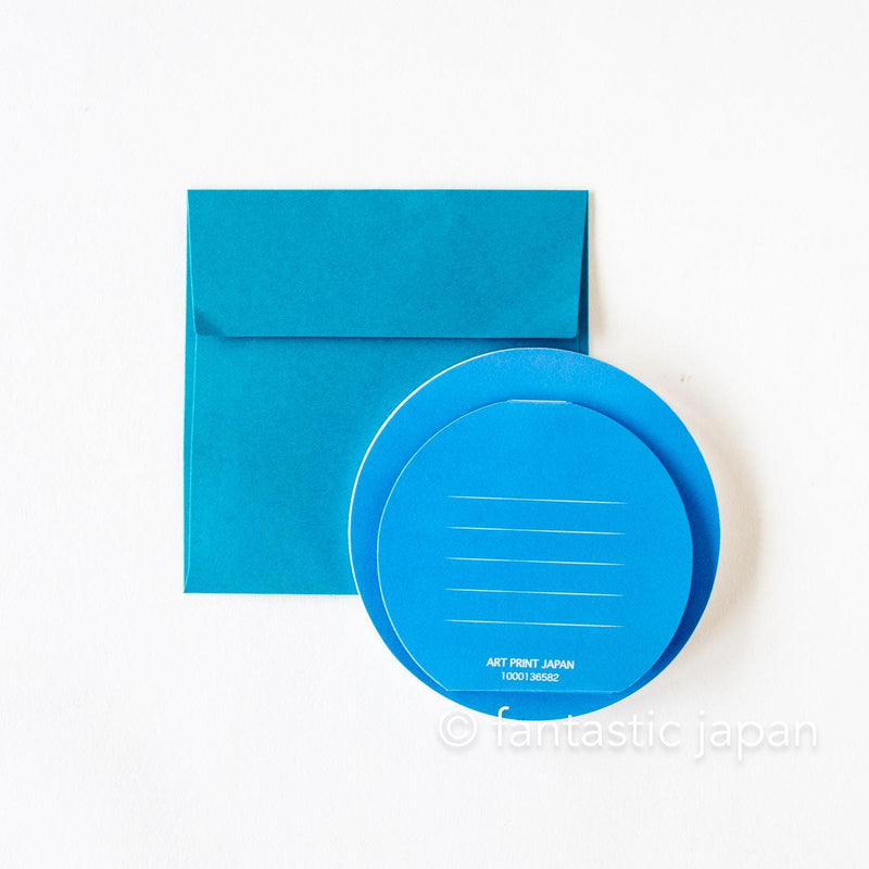 Summer mini card -goldfish-